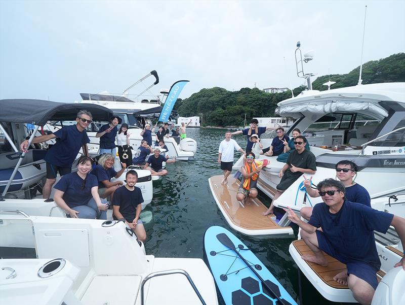 Japan's first-ever Beneteau Power Owners' Rendezvous photo copyright Groupe Beneteau taken at  and featuring the Marine Industry class