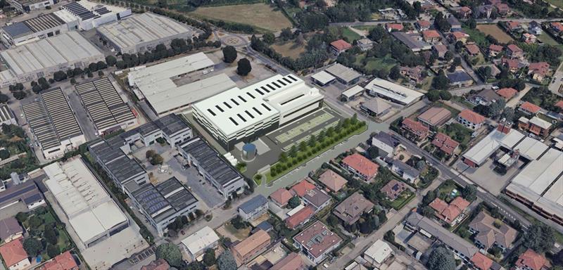 New site in Milan - Rendering photo copyright Dometic taken at  and featuring the Marine Industry class