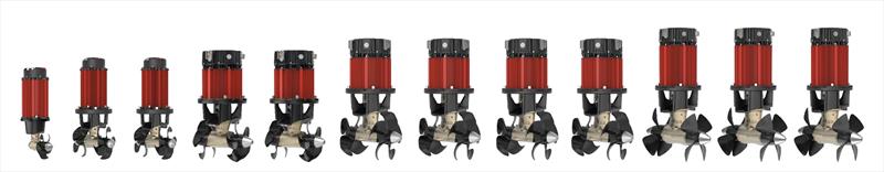 Complete range QSY thrusters photo copyright Quick Group taken at  and featuring the Marine Industry class