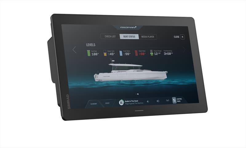 Simrad NSO® 4 - photo © Axopar Boats