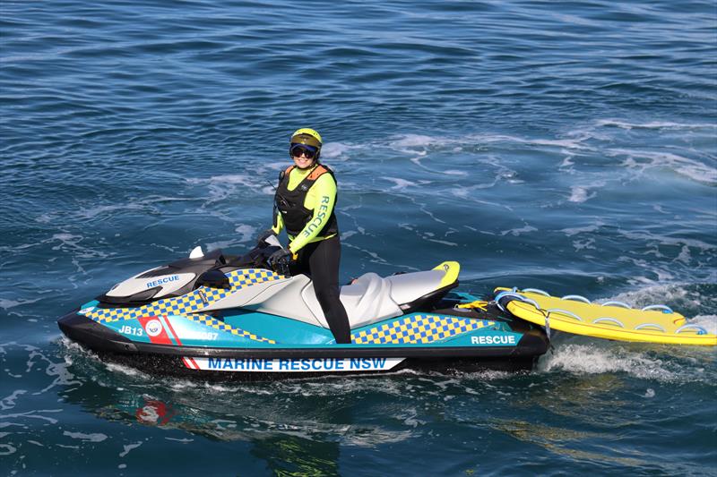 Seven Marine Rescue NSW rescue watercraft (jet skis) will participate in the exercise - photo © Marine Rescue NSW