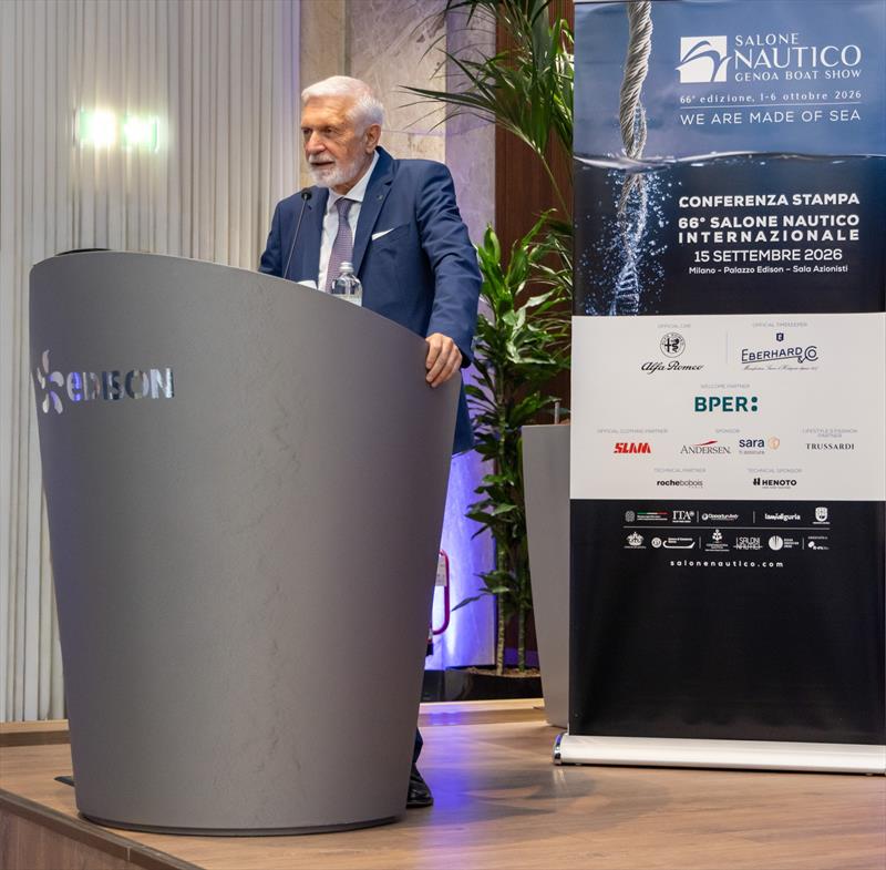 The figures and details of the 66th edition of the Genoa International Boat Show were presented today in Milan - photo © Genoa International Boat Show