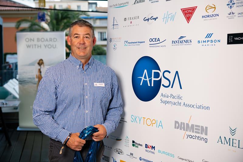 David Good, CEO of Superyacht Australia at the Asia Pacific Superyacht Night  - photo © AIMEX