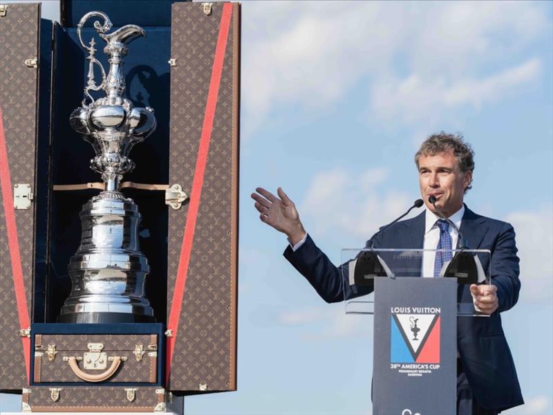Marzio Perrelli, CEO of The America's Cup, the world's oldest international sporting trophy - photo © Yacht Racing Forum