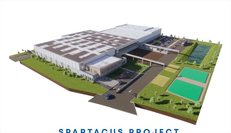 Spartacus Project - Establishment of a new facility in Sainte-Soulle (17), France - photo © Sparcraft