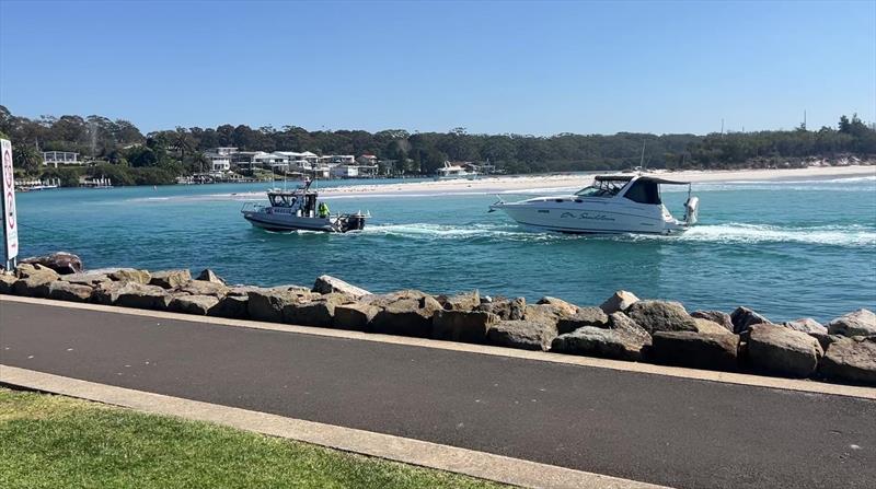 Marine Rescue Jervis Bay returns a disabled vessel to safety on September 12 - photo © Marine Rescue NSW