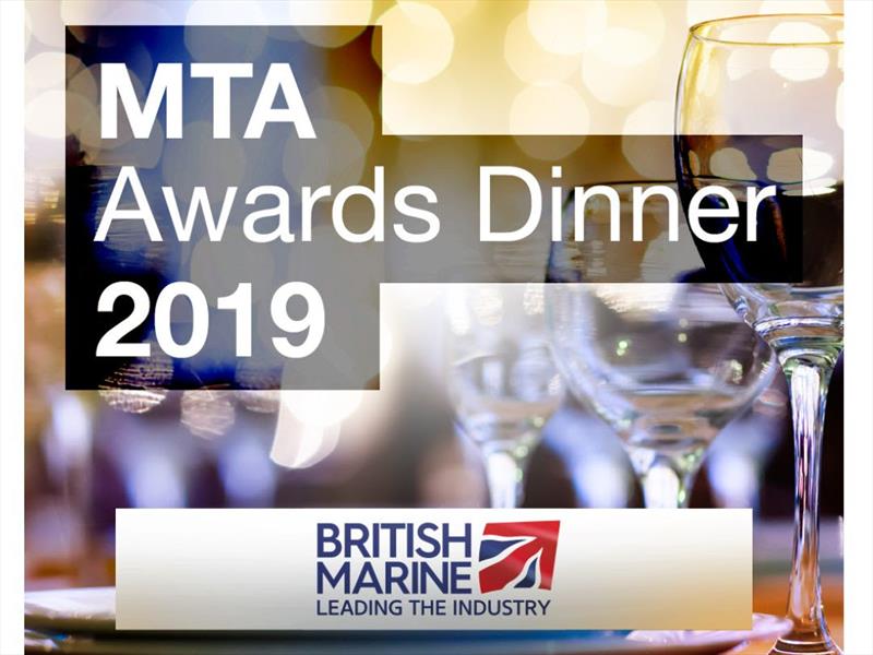Marine Resources sponsor the MTA Awards Dinner 2019 photo copyright British Marine taken at  and featuring the  class