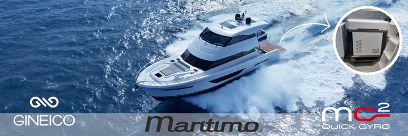Gineico Marine celebrates 20 years partnership with Maritimo - photo © Gineico Marine