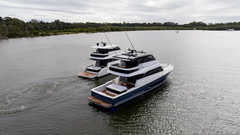 Maritimo M55 and M600 Black Edition - photo © Maritimo