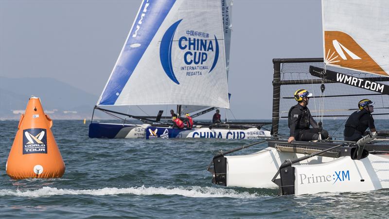 World Match Racing Tour Shenzhen Match Cup day 6 photo copyright Ian Roman / WMRT taken at  and featuring the Match Racing class