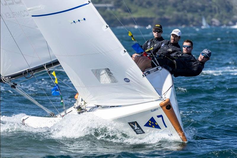 Nick Egnot-Johnson (NZL) - Knots Racing Team on 2022 World Match Racing Tour Final in Sydney day 3 - photo © Andrea Francolini / WMRT