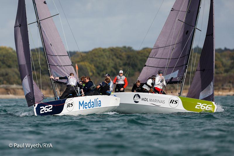 RYA Match Racing Finals 2022 - photo © Paul Wyeth / www.pwpictures.com