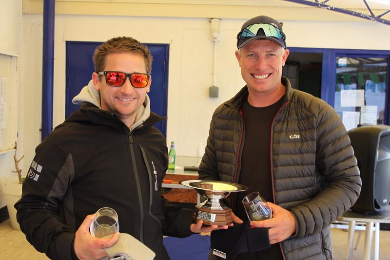 Minus 40 Match Racing - 1st place, Stuart Bithell & Tom Pygall photo copyright Stone Sailing Club taken at Stone Sailing Club and featuring the Match Racing class