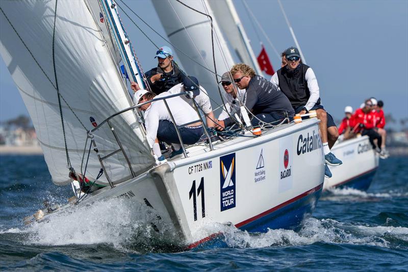 Cole Tapper and his time of Max Brennan, Jack Frewin, Nathan Gulliksen, George Richardson and Hamish Vass win the 61st Congressional Cup at Long Beach Yacht Club - photo © Ian Roman / WMRT