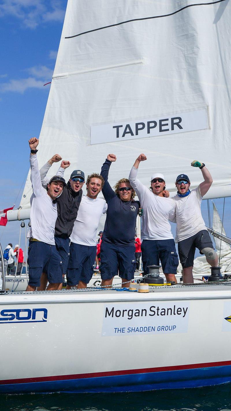 Cole Tapper and his time of Max Brennan, Jack Frewin, Nathan Gulliksen, George Richardson and Hamish Vass win the 61st Congressional Cup at Long Beach Yacht Club - photo © Ian Roman / WMRT