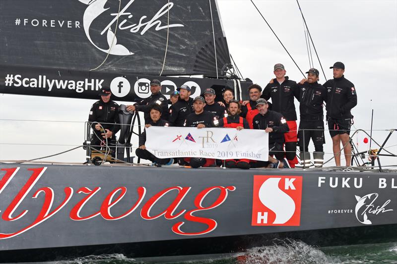 Scallywag takes line honours in the Transatlantic Race 2019 - photo © Rick Tomlinson / www.rick-tomlinson.com