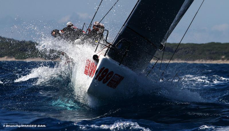 Melges 32 Audi-Tron Sailing Series at Porto Ercole photo copyright Leonardo Bianchi / www.leonardobianchifotografo.com taken at Circolo Nautico e della Vela Argentario and featuring the Melges 32 class