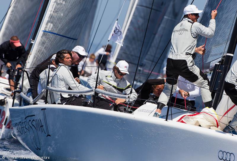 2013 Melges 32 Audi Sailing Series, Event 3, Day 2 photo copyright Carlo Borlenghi / BPSE taken at Lega Navale Italiana Portoferraio and featuring the Melges 32 class