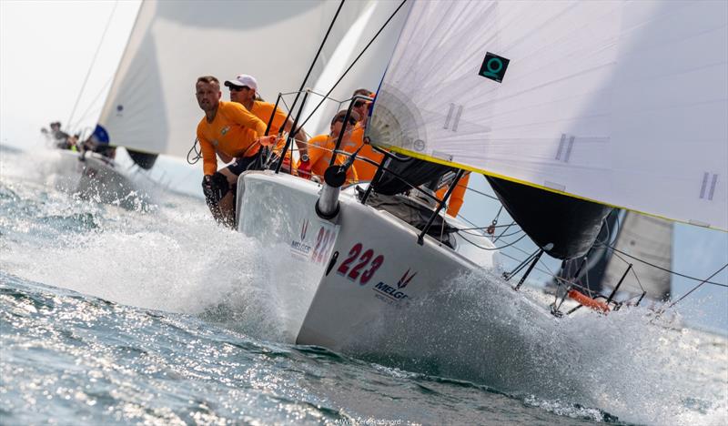 Melges World League Garda Lake Rally day 1 - photo © MWL / Zerogradinord