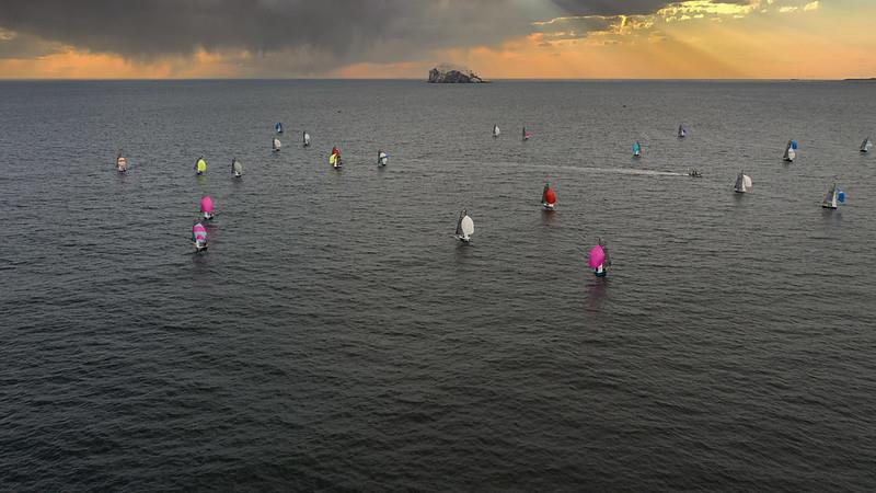 Aspire Merlin Rocket National Championships at East Lothian day 5 photo copyright Steve Fraser / ELYC taken at East Lothian Yacht Club and featuring the Merlin Rocket class