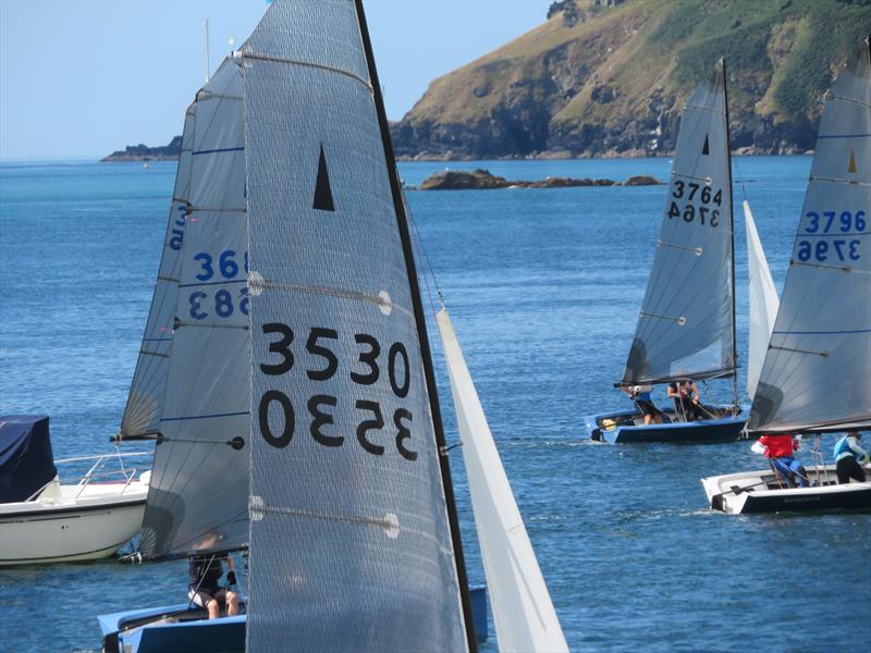 Salcombe Gin Merlin Rocket Week Day 6 Morning Race - photo © Malcolm Mackley