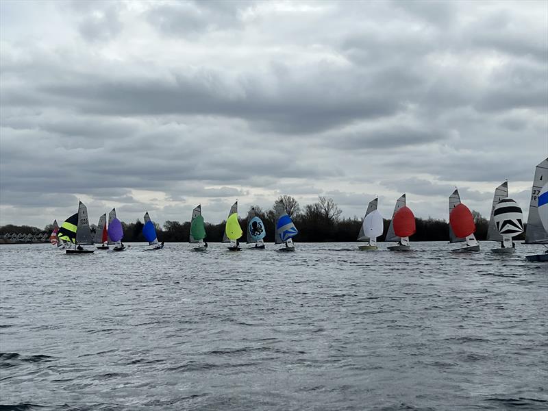 Merlin Rocket Craftinsure Silver Tiller Round 1 at South Cerney - photo © Paul Kimmens