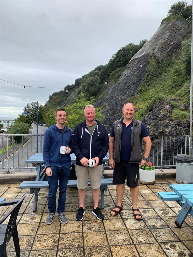 Colin and Sean Anderson win Silver Fleet in the Craftinsure Merlin Rocket Silver Tiller at Mumbles photo copyright Anna Aylward taken at Mumbles Yacht Club and featuring the Merlin Rocket class