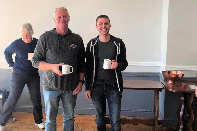 Colin and Sean Anderson, first Silver Fleet - Merlin Rocket Felucca Trophy at Hollingworth Lake - photo © David Winder