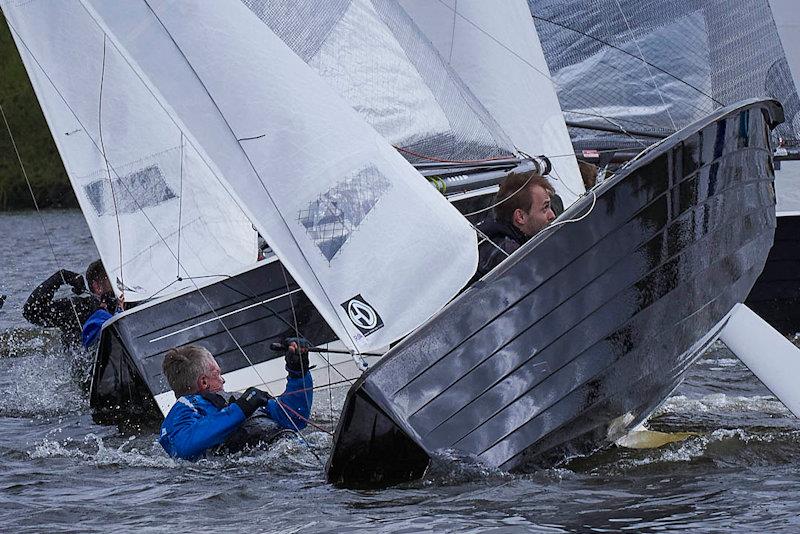 Some punshing gusts for the Allen SE Series Round 3 at Fishers Green - photo © Rob O'Neill