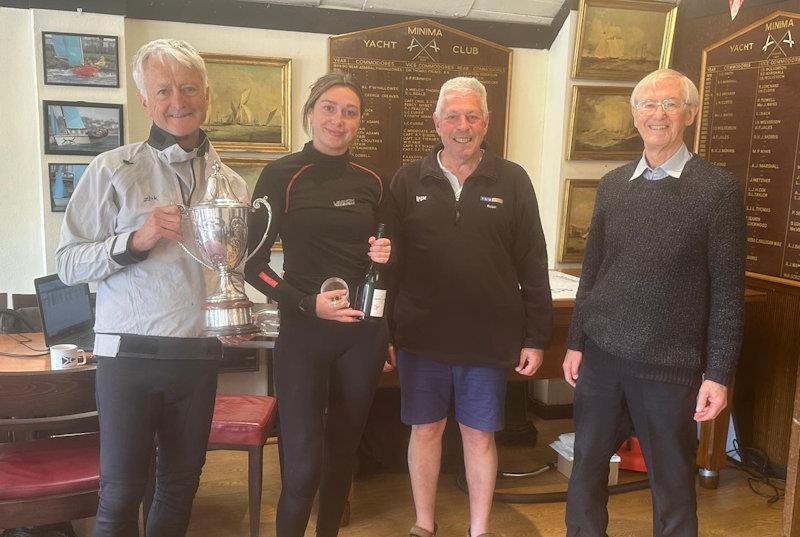 First place Thames Series, Rob and Hattie Cage - Craftinsure DeMay and Thames Series Merlin Rocket event at Minima - photo © MYC