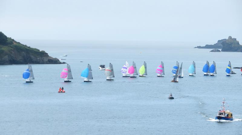 Helly Hansen Merlin Rocket Salcombe Week - Tuesday racing - photo © Malcolm Mackley