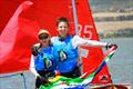 Michaela and Ryan Robinson win the Mirror World Championship in South Africa © Trevor Wilkins Photography
