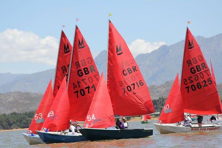 Day 2 of the Mirror World Championship in South Africa photo copyright Angela Caroline Gray taken at Theewater Sports Club and featuring the Mirror class