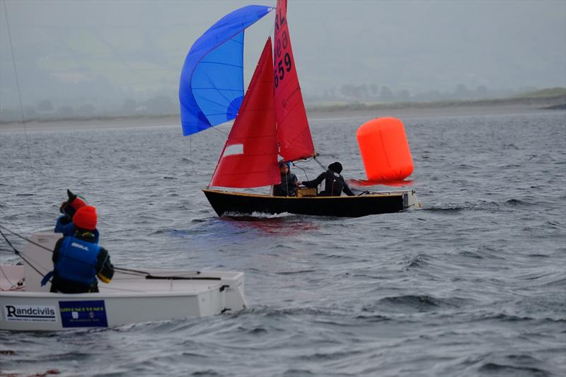 Thomas and Ben Chaix (IRL) during the Mirror Worlds 2023 at Sligo photo copyright Michael Broaders taken at Sligo Yacht Club and featuring the Mirror class