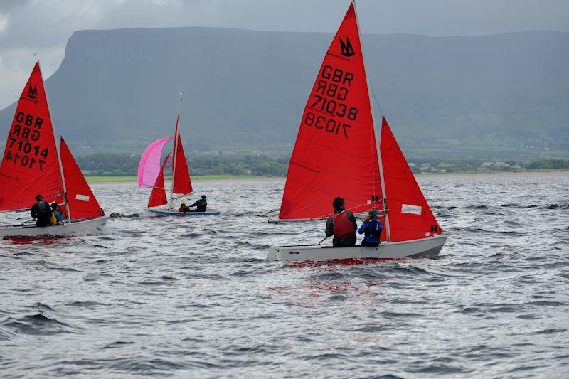 Ben & Keira McGrane win the Mirror Worlds 2023 at Sligo - photo © Michael Broaders