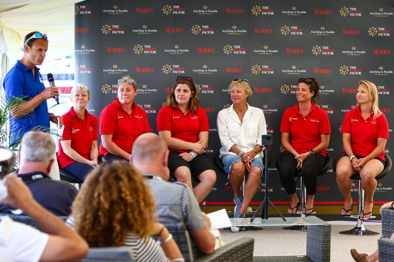 Tracy Edwards launches The Maiden Factor at Lendy Cowes Week photo copyright Tom Gruitt / CWL taken at Cowes Combined Clubs