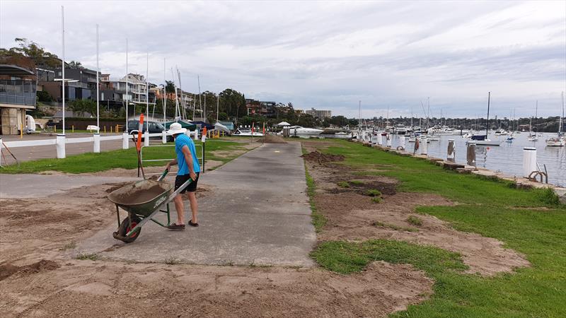 Volunteers at Drummoyne Sailing Club in Sydney photo copyright Alex Palmer taken at Drummoyne Sailing Club