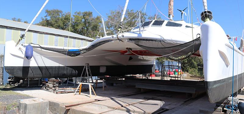 52-foot Hitchhiker multi-hull, SV X-IT photo copyright Yanmar Marine taken at 