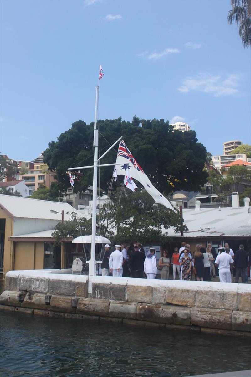 AWE proudly displayed at RANSA photo copyright Cathy Josling RANSA taken at RAN Sailing Association