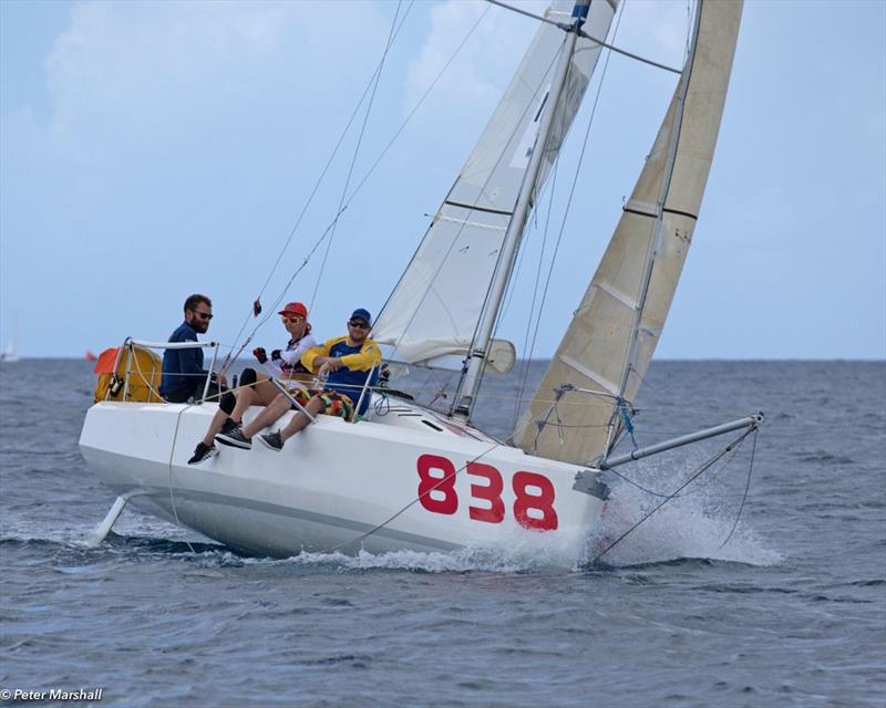 The Russian Mini Transat 6.50, Pjotr Lezhnin Racing fresh from the Mini Transat 2018, had a good week - Barbados Sailing Week 2018 - photo © Peter Marshall / BSW