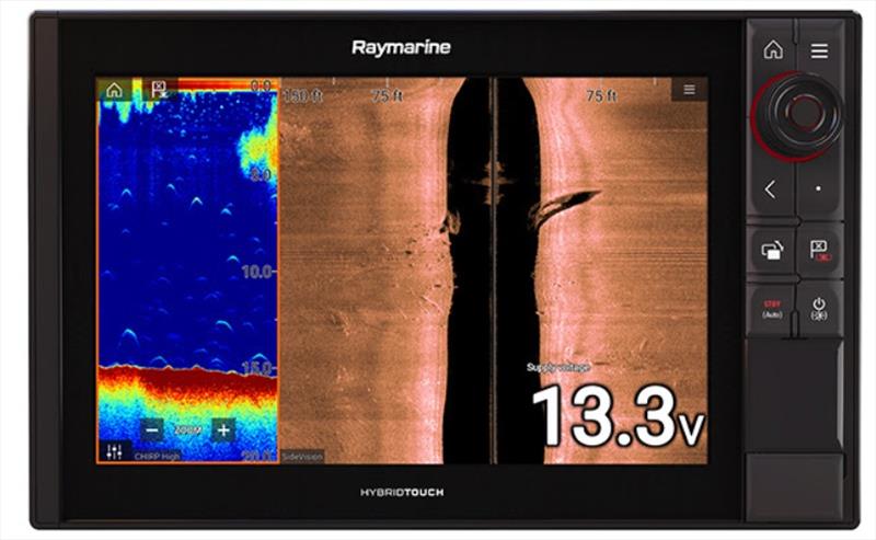 Battery Supply Voltage - photo © Raymarine