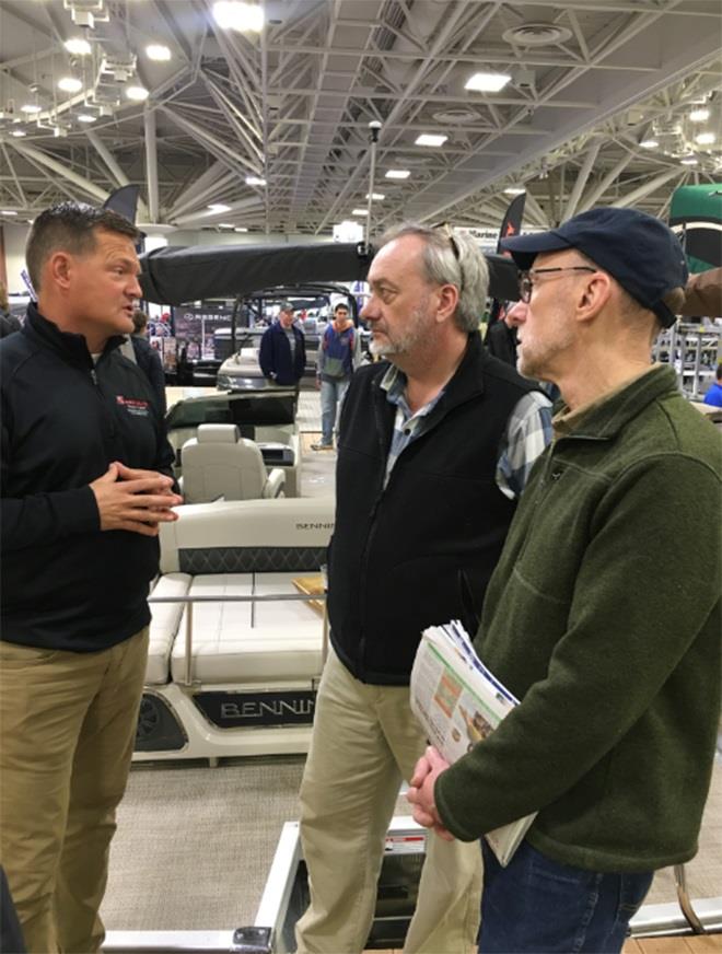 NMMA hosts MN State Legislators at Progressive Insurance Northwest Sportshow photo copyright National Marine Manufacturers Association taken at 