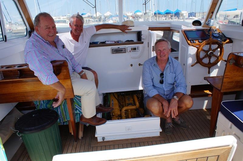 Curt Leonard (Left), Peter Osbourne (Center), and Rick Gilbert (Right), April's Co-Owners photo copyright Power Equipment taken at 