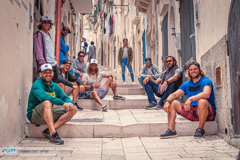 Riders and crew enjoying Vieste photo copyright Emanuela Cauli taken at 