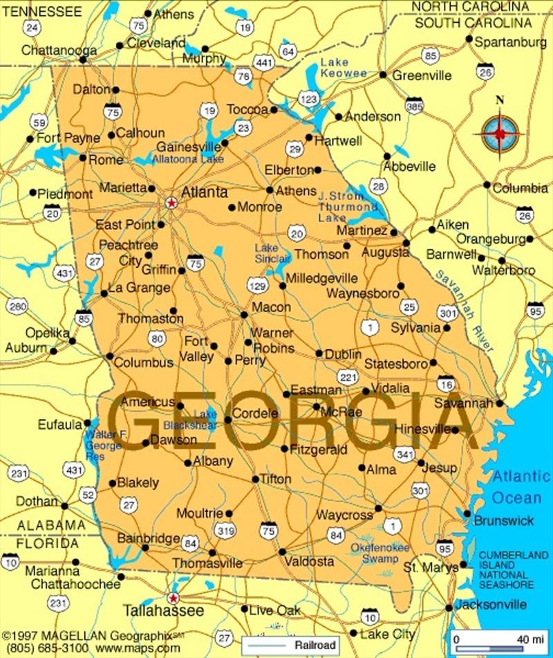 Georgia state photo copyright NMMA taken at 