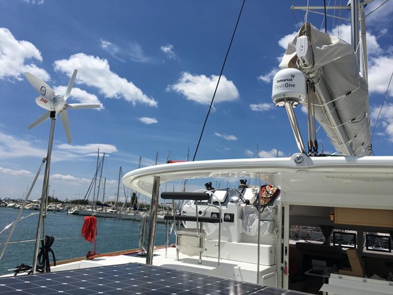 Inmarsat's Fleet One solution has been installed on over 5,000 vessels as demand increases due to growing awareness and partnerships with key boatbuilders such as Groupe Beneteau photo copyright Inmarsat taken at 