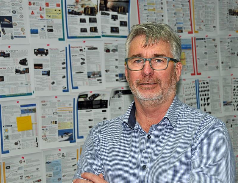 Mr Peter Ruhle steering Bias Boating to on-line super success - photo © John Daffy