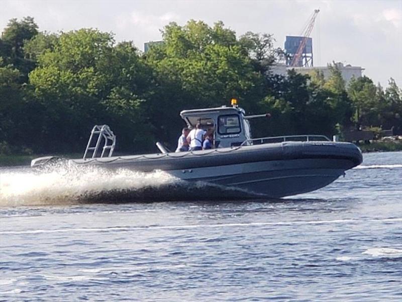 US Navy Tests on Cox Powertrain's CXO300 Diesel Outboards photo copyright Saltwater Stone taken at 