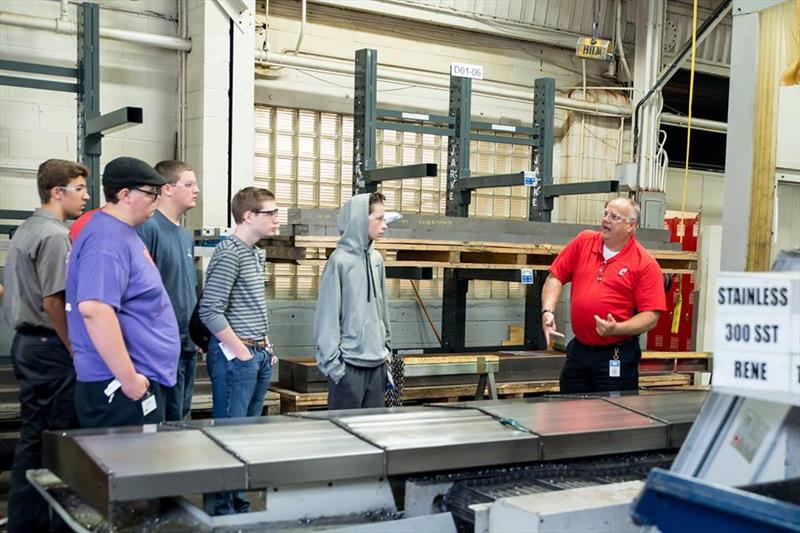 General Tool Company welcomed students from their area with a plant tour and discussions about the technical and non-technical jobs available in manufacturing.  - photo © Manufacturing Day