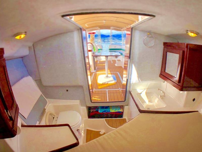 Templar C26 - Front Cabin Interior wide photo copyright Templar Marine taken at 